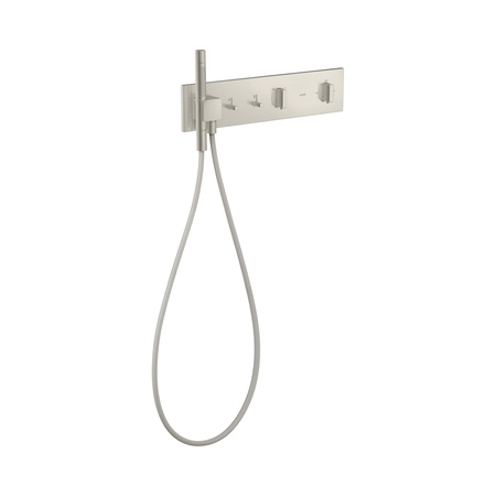 Axor ShowerComposition Bateria wannowo-prysznicowa termostatyczna 47x11 cm do 2 odbiornik&oacute;w podtynkowa stal szlachetna 12571800