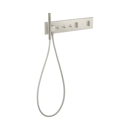Axor ShowerComposition Bateria wannowo-prysznicowa termostatyczna 54x11 cm do 3 odbiornik&oacute;w podtynkowa stal szlachetna 12572800