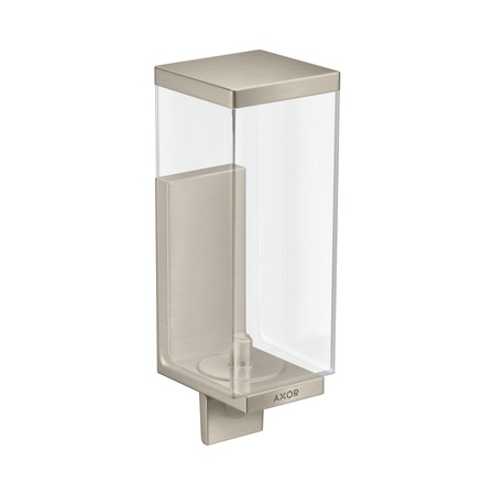 Axor Universal Rectangular Dozownik mydła w płynie nikiel szczotkowany 42610820