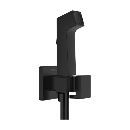 Hansgrohe Zaw&oacute;r Bidette 1 jet E EcoSmart dla wody zimnej z uchwytem i wężem prysznicowym 125 cm czarny chrom szczotkowany 29231340