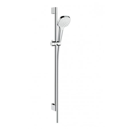 Hansgrohe Croma Select E Zestaw prysznicowy 90 cm EcoSmart chrom/biały 26595400