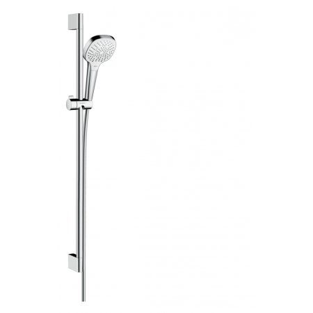 Hansgrohe Croma Select E Zestaw prysznicowy 90 cm chrom/biały 26590400