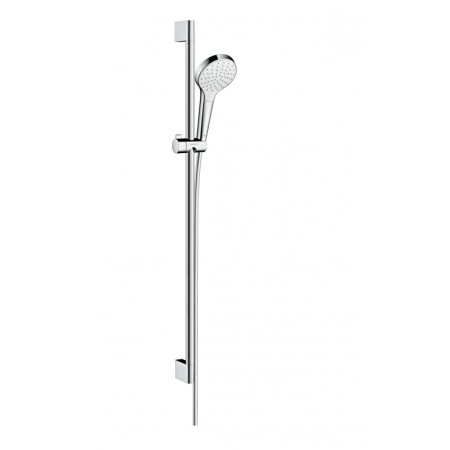 Hansgrohe Croma Select S Zestaw prysznicowy 90 cm EcoSmart chrom/biały 26575400