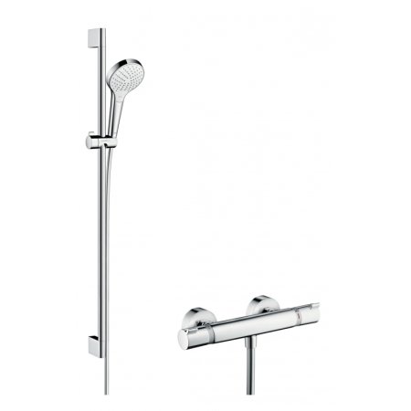 Hansgrohe Croma Select S Vario Zestaw prysznicowy 90 cm chrom/biały 27014400