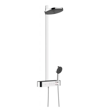 Hansgrohe Pulsify ShowerTablet Select Zestaw prysznicowy natynkowy termostatyczny z deszczownicą chrom 24241000