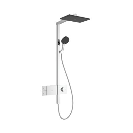Hansgrohe Raindance Alive Q Zestaw prysznicowy termostatyczny natynkowy z deszczownicą 1jet EcoSmart chrom 24581000