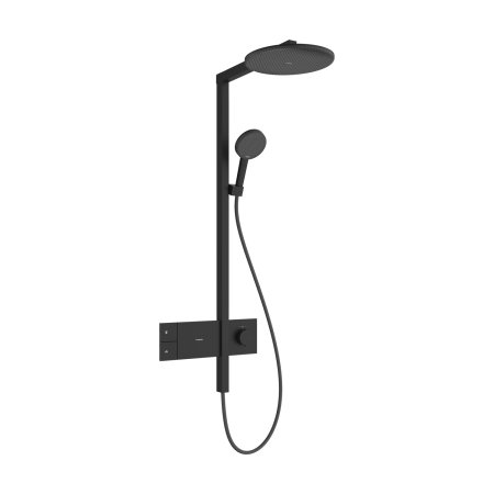 Hansgrohe Raindance Alive S Zestaw Prysznicowy 300 1jet EcoSmart termostatyczny ShowerSelect Comfort Czarny Matowy 24583670