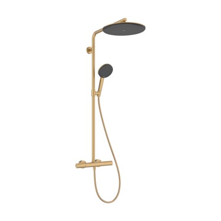 Hansgrohe Raindance Alive S Puro Zestaw Prysznicowy 300 1jet EcoSmart termostatyczny Ecostat Element Brąz Szczotkowany 24593140