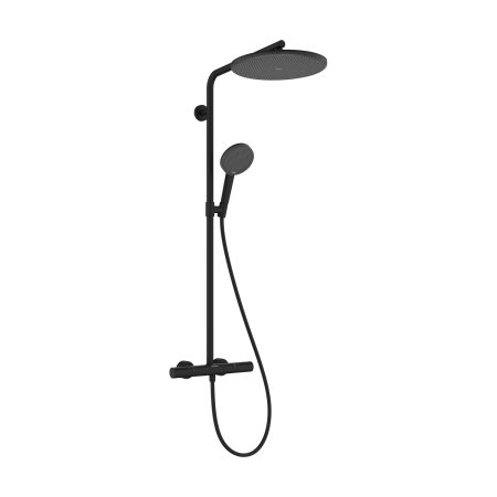 Hansgrohe Raindance Alive S Puro Zestaw Prysznicowy 300 1jet EcoSmart termostatyczny Ecostat Element Czarny Matowy 24593670