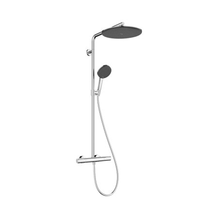 Hansgrohe Raindance Alive S Puro Zestaw prysznicowy termostatyczny natynkowy z deszczownicą EcoSmart chrom 24593000