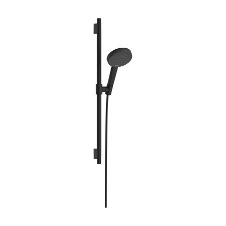 Hansgrohe Raindance Alive Select S Zestaw prysznicowy 125 3jet EcoSmart Unica S Puro 65 cm czarny mat 24602670