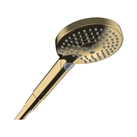 Hansgrohe Raindance Select S Słuchawka prysznicowa 120 3jet PowderRain EcoSmart złoty optyczny polerowany 26515990