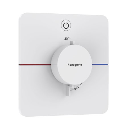 Hansgrohe ShowerSelect Comfort Q Bateria prysznicowa podtynkowa termostatyczna biały mat 15581700