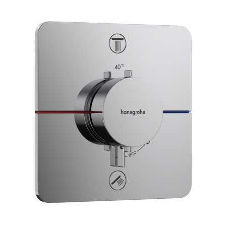 Hansgrohe ShowerSelect Comfort Q Bateria wannowo-prysznicowa podtynkowa termostatyczna chrom 15586000