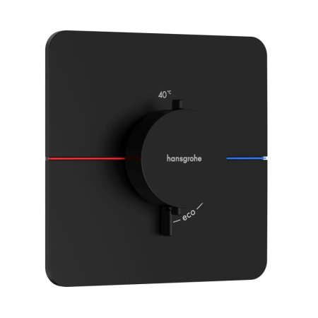 Hansgrohe ShowerSelect Comfort Q Bateria prysznicowa podtynkowa termostatyczna czarny mat 15588670