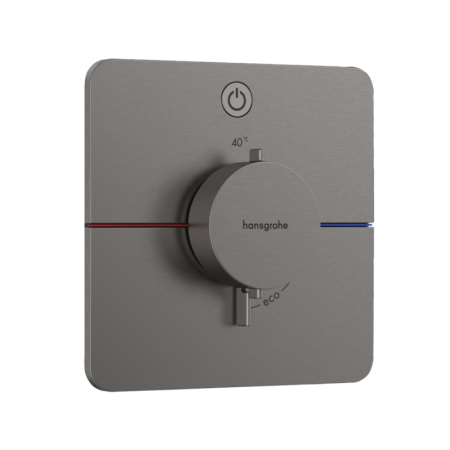 Hansgrohe ShowerSelect Comfort Q Bateria prysznicowa termostatyczna podtynkowa czarny chrom szczotkowany 15581340