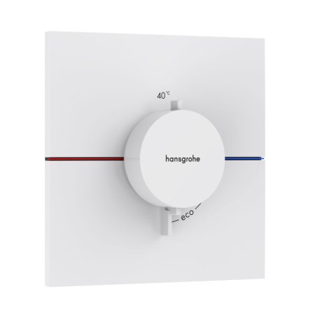 Hansgrohe ShowerSelect E Bateria prysznicowa podtynkowa termostatyczna biały mat 15574700