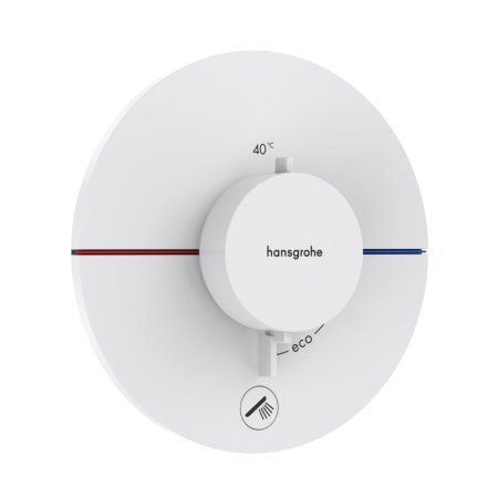 Hansgrohe ShowerSelect S Bateria prysznicowa podtynkowa termostatyczna biały mat 15562700