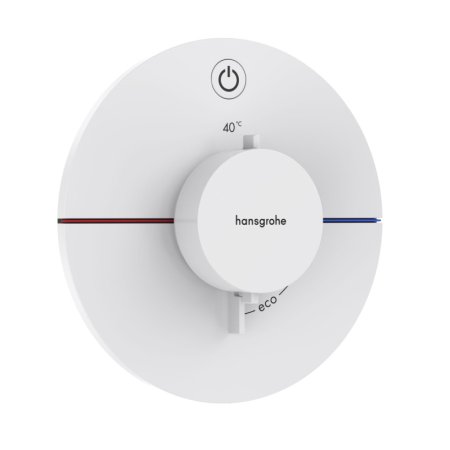 Hansgrohe ShowerSelect S Bateria prysznicowa podtynkowa termostatyczna biały mat 15553700