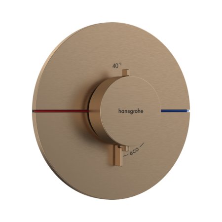 Hansgrohe ShowerSelect S Bateria wannowo-prysznicowa podtynkowa termostatyczna brąz szczotkowany 15559140
