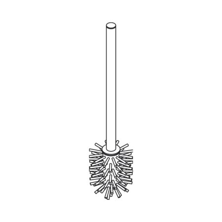 Hansgrohe Szczotka do WC chrom 93286000