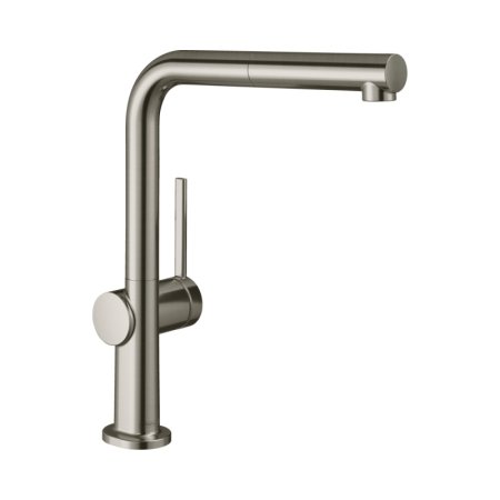 Hansgrohe Talis M54 Bateria kuchenna z wyciąganą wylewką stal szlachetna finish 72808800