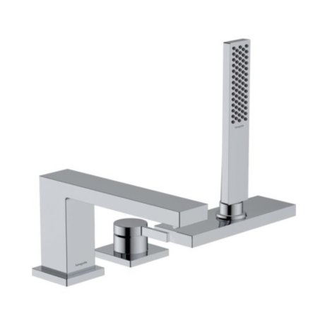 Hansgrohe Tecturis E Bateria nawannowa 3 otworowa chrom 73443000