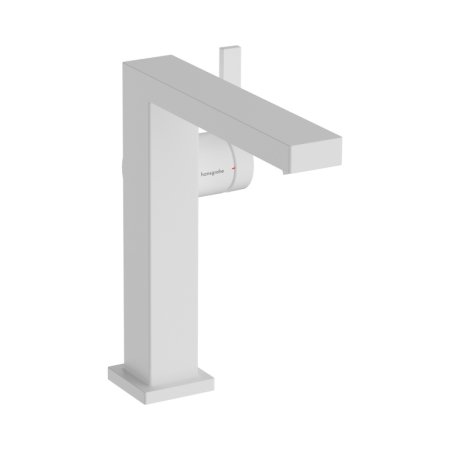 Hansgrohe Tecturis E Bateria umywalkowa Fine CoolStart Ecosmart+ z korkiem biały mat 73040700