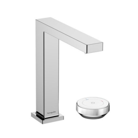 Hansgrohe Tecturis E Bateria umywalkowa z korkiem chrom 73053000