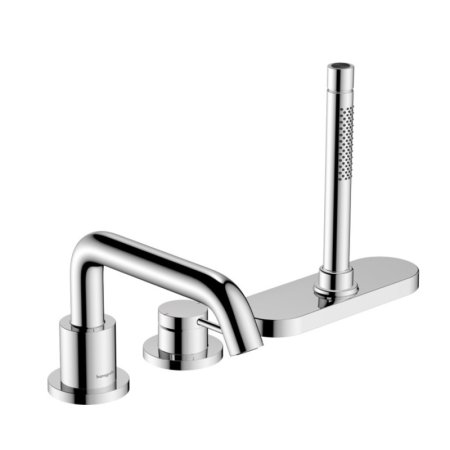 Hansgrohe Tecturis S Bateria nawannowa 3 otworowa chrom 73447000