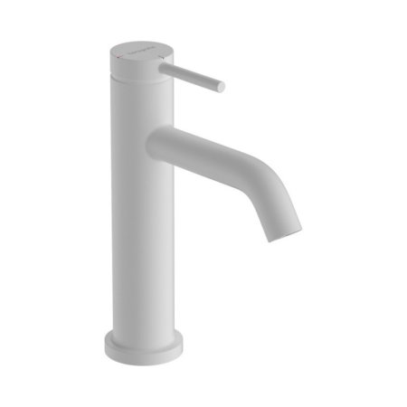 Hansgrohe Tecturis S Bateria umywalkowa z korkiem biały mat 73314700