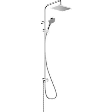 Hansgrohe Vernis Shape Zestaw prysznicowy natynkowy z deszczownicą chrom 26289000