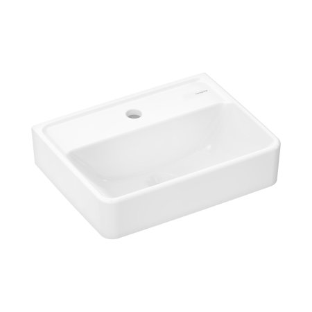 Hansgrohe Xanuia Q umywalka wisząca 45 x 34 cm z otworem na baterię bez przelewu Biały 60230450