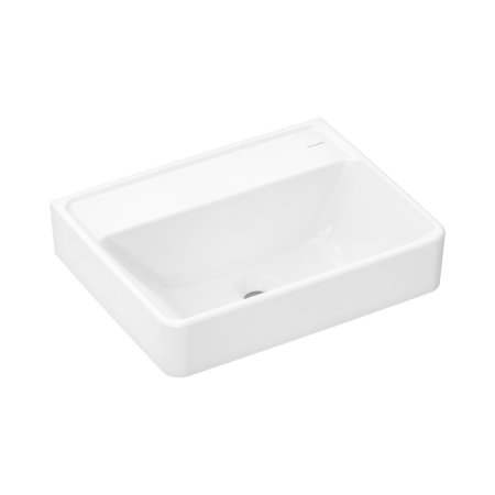 Hansgrohe Xanuia Q umywalka wisząca 50 x 39 cm bez otworu na baterię bez przelewu SmartClean Biały 61145450