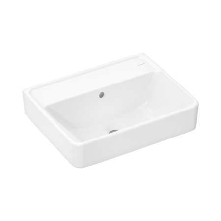 Hansgrohe Xanuia Q umywalka wisząca 50 x 39 cm bez otworu na baterię z przelewem Biały 60232450