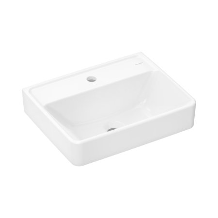 Hansgrohe Xanuia Q umywalka wisząca 50 x 39 cm z otworem na baterię bez przelewu Biały 60233450