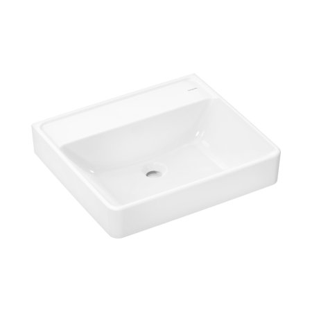 Hansgrohe Xanuia Q Umywalka wisząca 55 x 48 cm bez otworu na baterię bez przelewu SmartClean Biały 61148450
