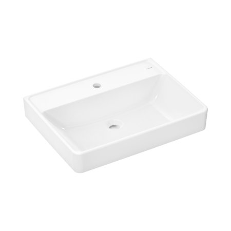 Hansgrohe Xanuia Q Umywalka wisząca 65 x 48 cm z otworem na baterię bez przelewu SmartClean Biały 61153450