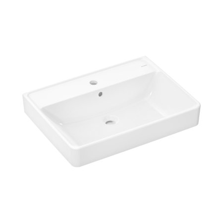 Hansgrohe Xanuia Q Umywalka wisząca 65 x 48 cm z otworem na baterię z przelewem SmartClean Biały 61011450