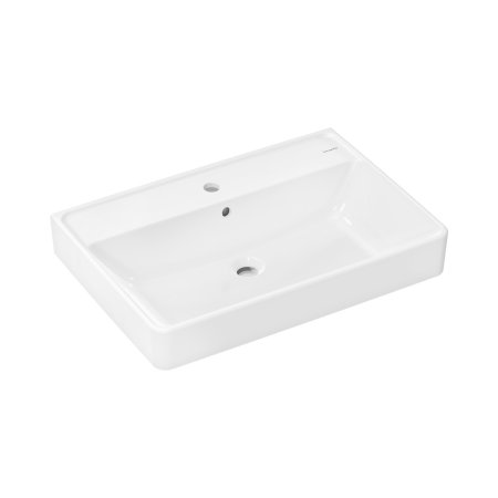 Hansgrohe Xanuia Q Umywalka wisząca 70 x 48 cm z otworem na baterię z przelewem SmartClean Biały 61132450