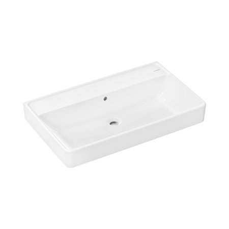 Hansgrohe Xanuia Q Umywalka wisząca 80 x 48 cm bez otworu na baterię z przelewem SmartClean Biały 61137450