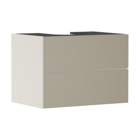 Hansgrohe Xevolos E Szafka pod szlifowaną umywalkę wpuszczaną w blat/nablatową 78x55 cm piaskowy beż mat 54188390