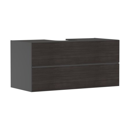 Hansgrohe Xevolos E Szafka pod szlifowaną umywalkę wpuszczaną w blat/nablatową 118x55 cm szary łupek mat 54195730