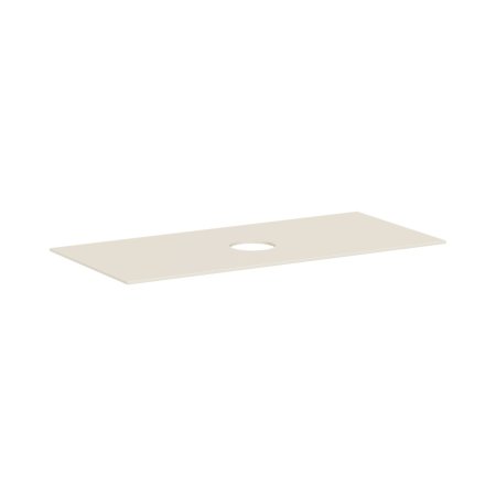 Hansgrohe Xevolos E Blat 118x55 cm z wycięciem na środku pod umywalkę nablatową bez otworu na baterię piaskowy beż mat 54330780