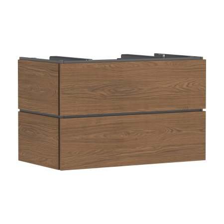 Hansgrohe Xilesa E Szafka pod szlifowaną umywalkę wpuszczaną w blat/nablatową PushOpen 98x55 cm kaszmirowy dąb 54302550