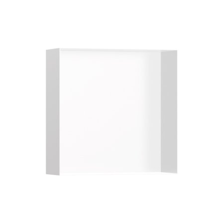 Hansgrohe XtraStoris Minimalistic Wnęka ścienna bez ozdobnej ramy 30 x 30 x 10 cm biały mat 56073700