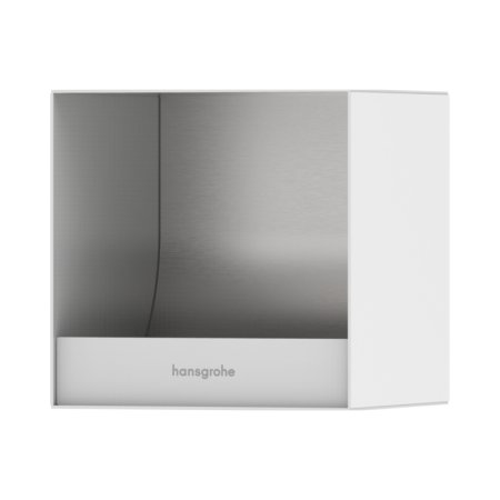 Hansgrohe XtraStoris Original Wnęka ścienna na papier toaletowy 15x15x14 cm biały mat 56065700