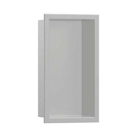 Hansgrohe XtraStoris Original Wnęka ścienna z ozdobną ramką 30x15x7 cm szarość betonu 56092380