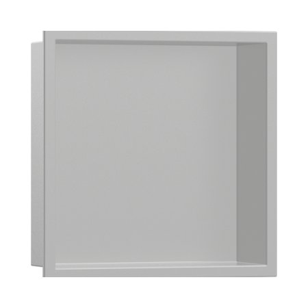 Hansgrohe XtraStoris Original Wnęka ścienna z ozdobną ramką 30x30x7 cm szarość betonu 56093380