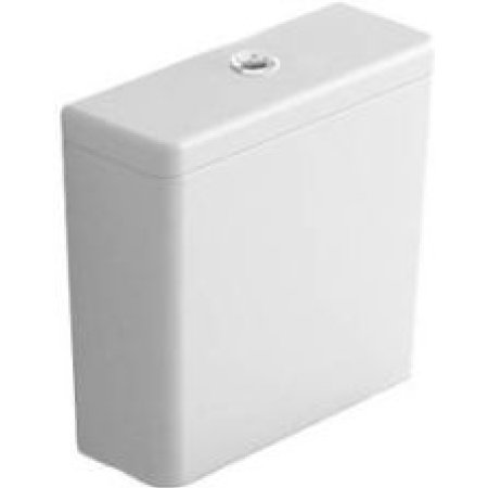 Hatria Daytime Evo Zbiornik WC kompaktowy 39x15x37 cm z podwójnym systemem spłukiwania, biały YXGR01